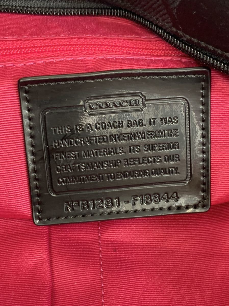 coach コーチ デイジー ポピー シグネチャー 2WAY ショルダー
