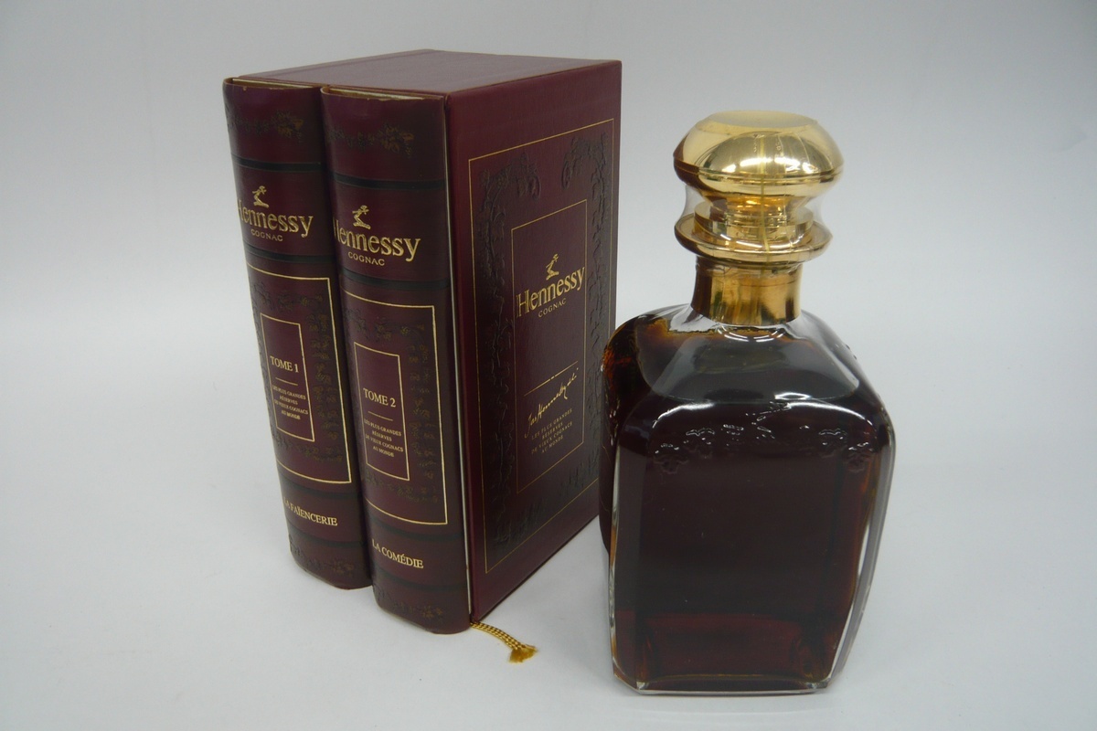 1円~おたからや◆K0419-12 ヘネシーHENNESSY ゴールドトップGOLD TOP 40% 700ml ブック型箱 ブランデー コニャックCOGNAC