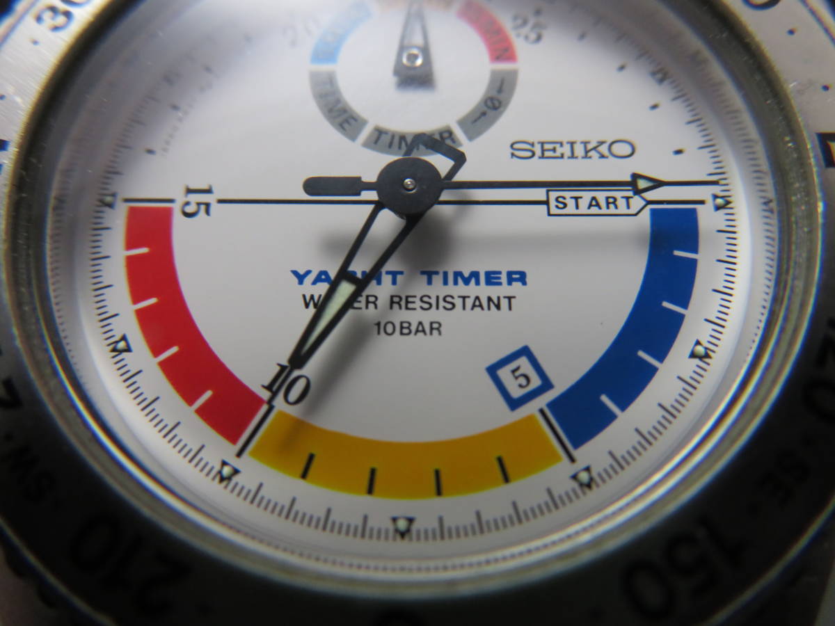 セイコー ヨットタイマー SEIKO YACHT TIMER 8M37-6000 QUARTZ 