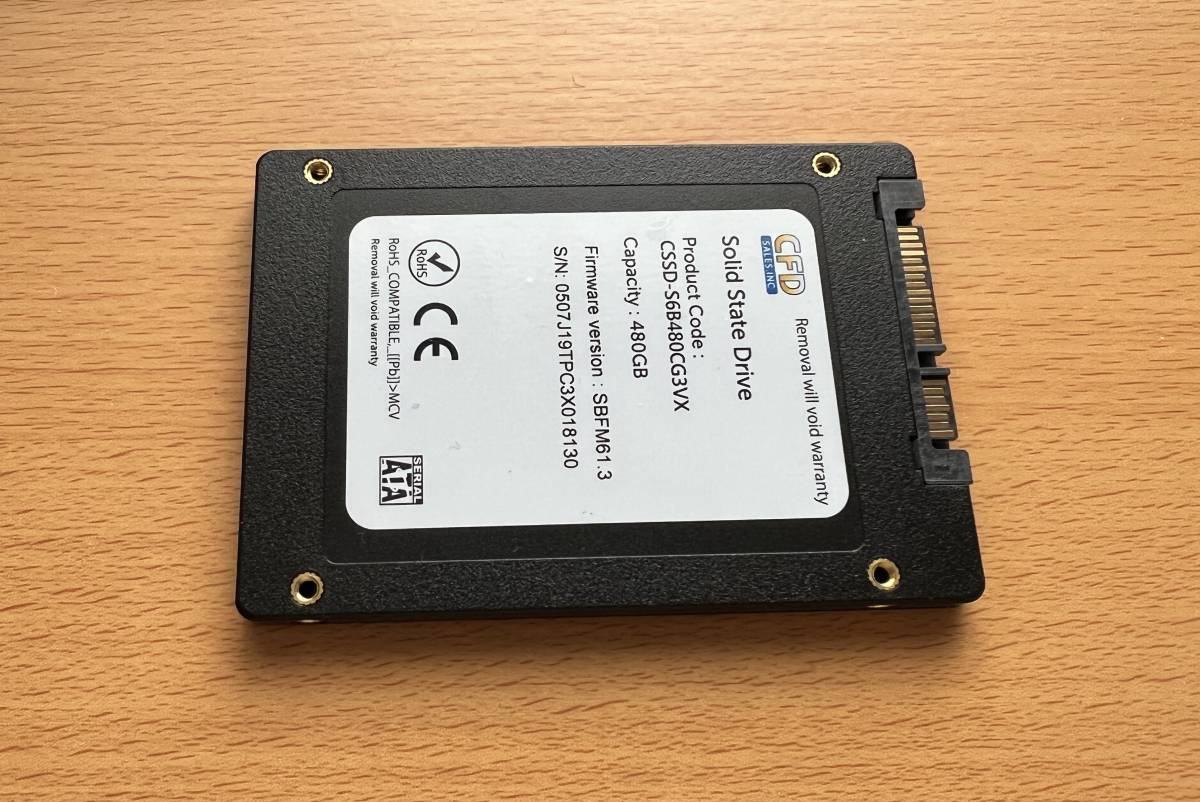 ■中古 CFD CSSDS6B480CG3VX SSD 480GB_2