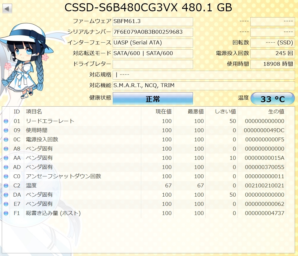 ■中古 CFD CSSDS6B480CG3VX SSD 480GB_3