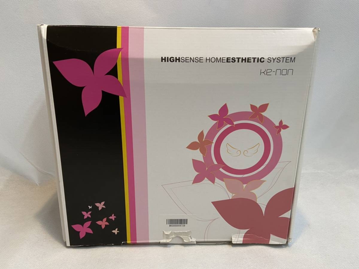 Ke-non　ケノン　フラッシュ式脱毛器　HIGHSENSE　HOMEESTHETIC　SYSTEM　日本製　5121