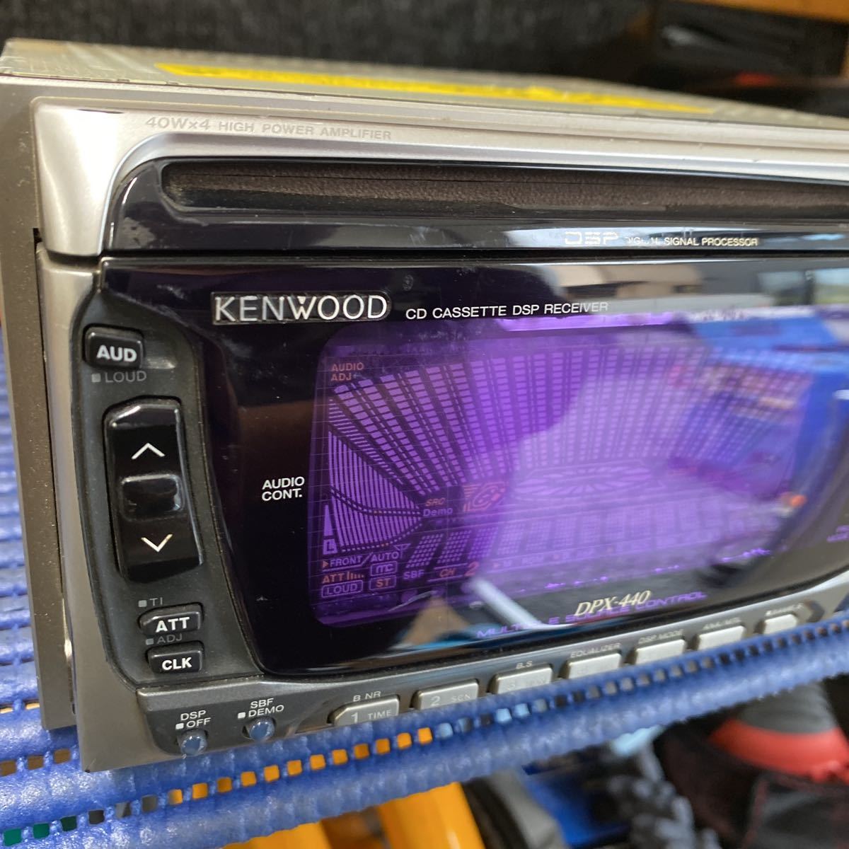 KENWOOD CD CASSETTE DSP RECEIVER DPX-440 (ケンウッド)｜売買された 