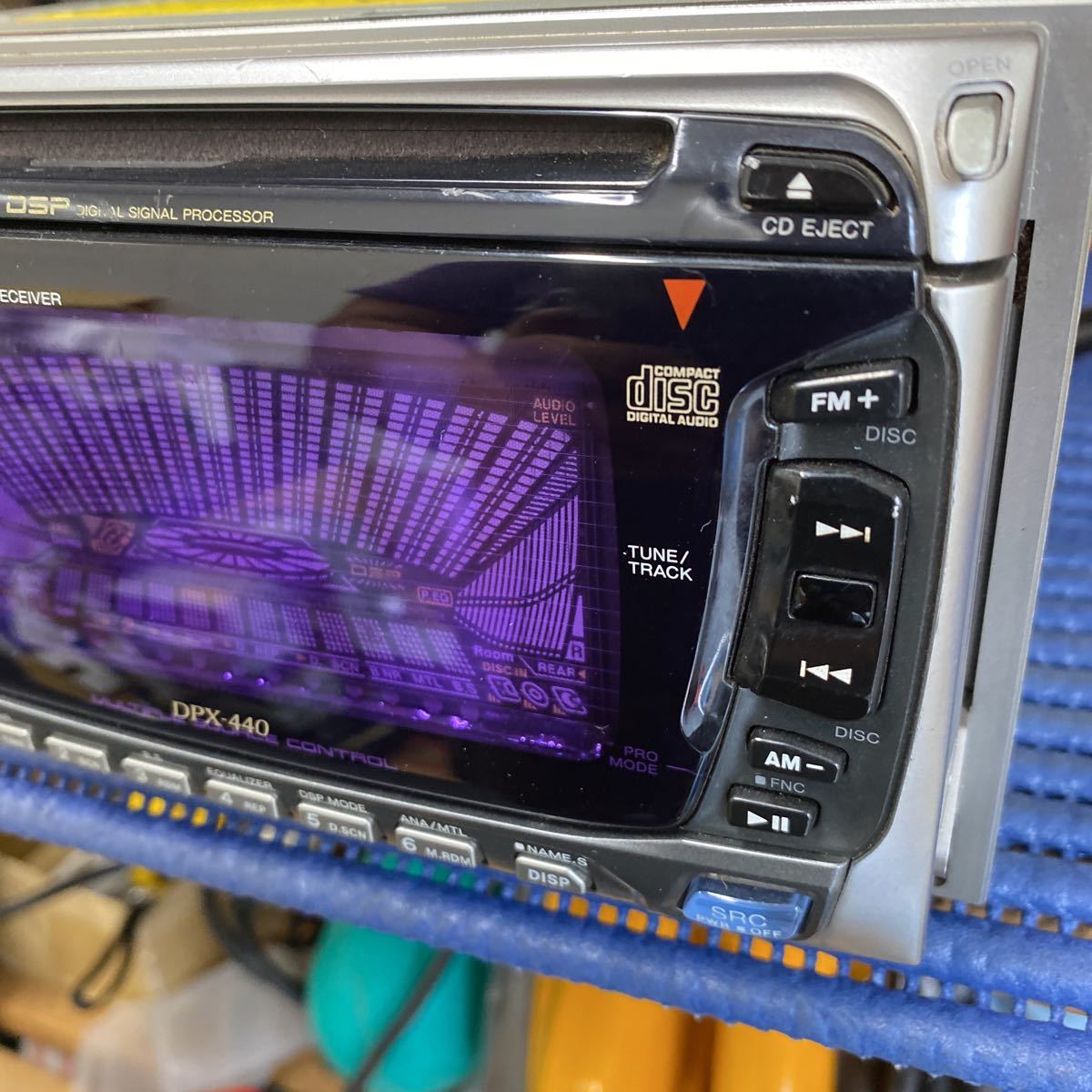 KENWOOD CD CASSETTE DSP RECEIVER DPX-440 (ケンウッド)｜売買された 