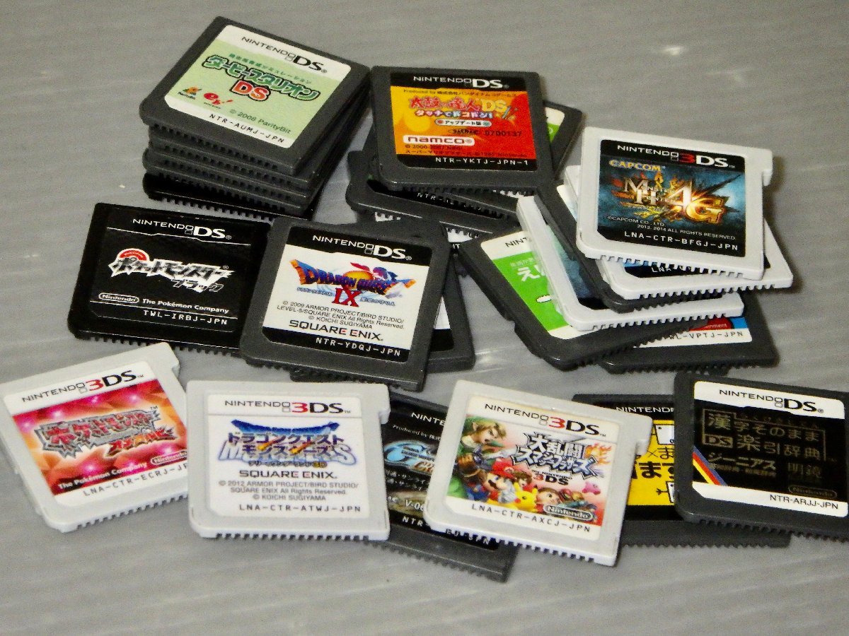 まとめ売り ゲームソフト まとめセット GBA DS 3DS PSP Vita等