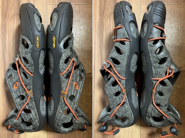 オールド、レア! MERRELL メレル VAPOR ベイパー ブラウン/オレンジ 