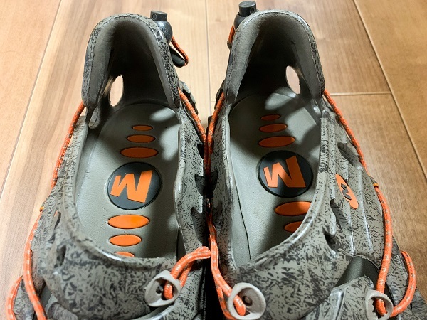 オールド、レア! MERRELL メレル VAPOR ベイパー ブラウン/オレンジ 