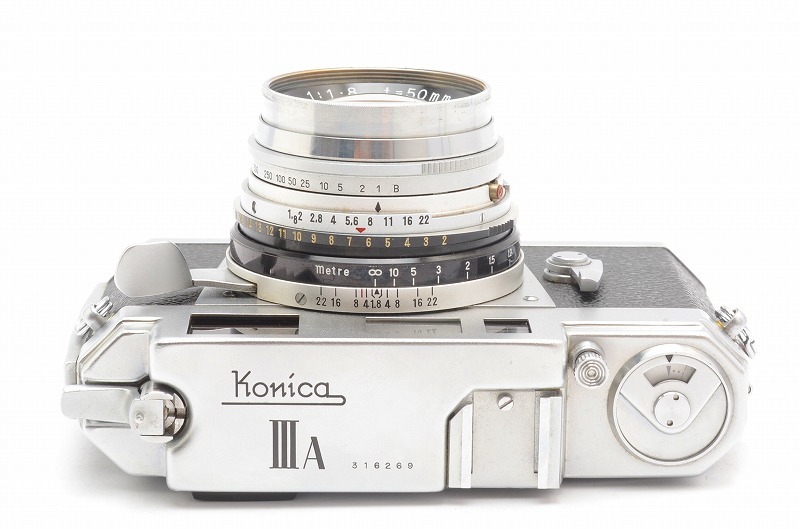 レア★美品★Konicaコニカ IIIA Hexanon 50mm F1.8 とてもきれいな外観 】コニカ KONICA IIIA Hexanon 50mm F1.8