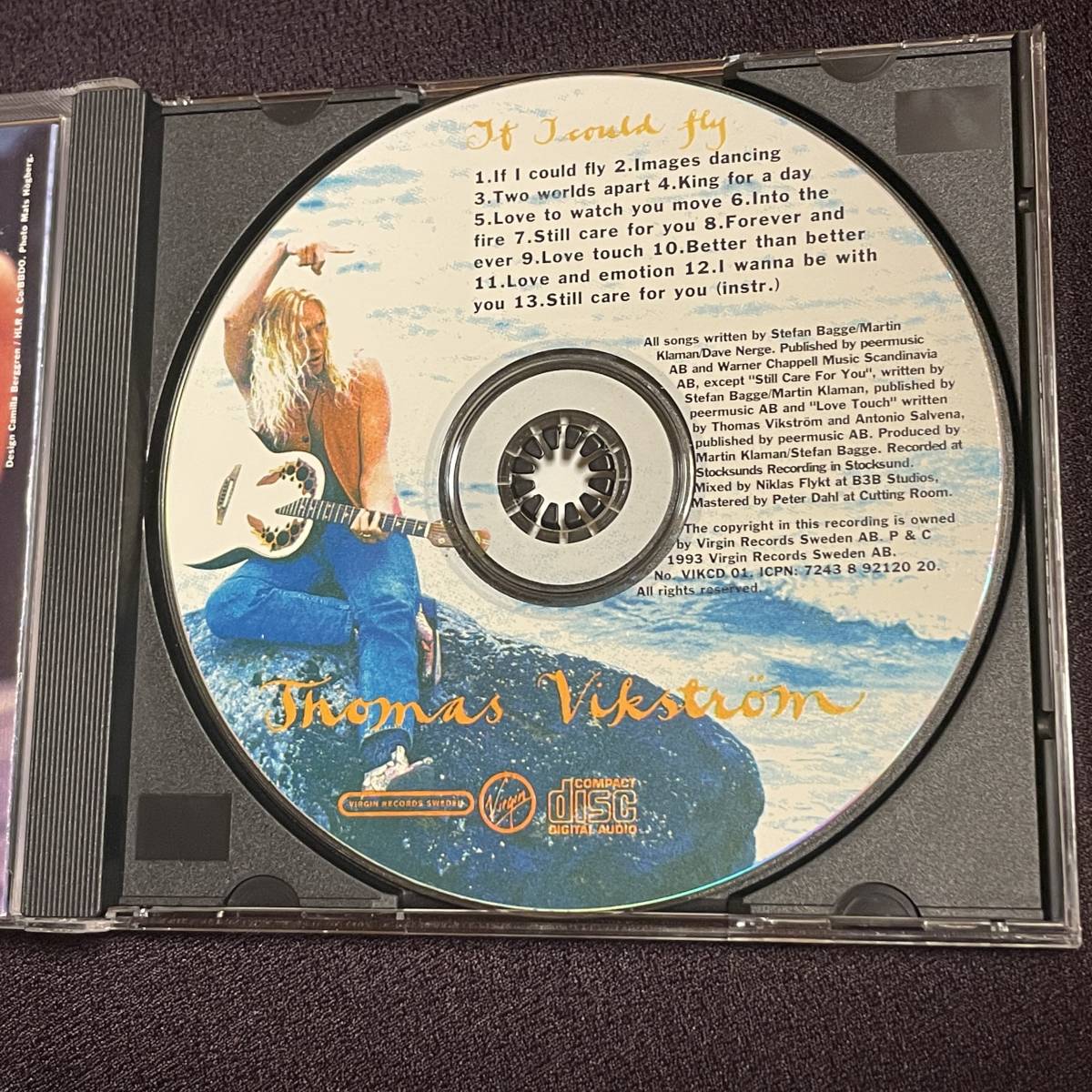 Thomas Vikström/If I Could Fly北欧メロハーAOR