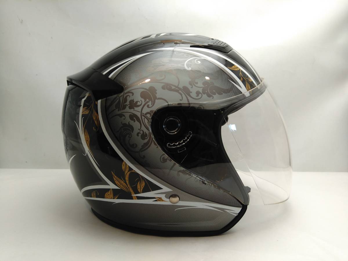 ○リード工業 Void ジェットヘルメット HV526 Lサイズ(59-60㎝) 2012年