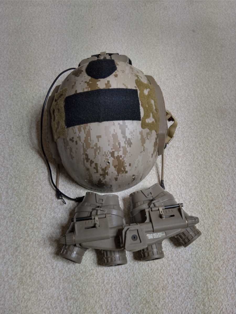 FMA AOR1 マリタイム ヘルメット アラミドver GPNVG-18セット devgru