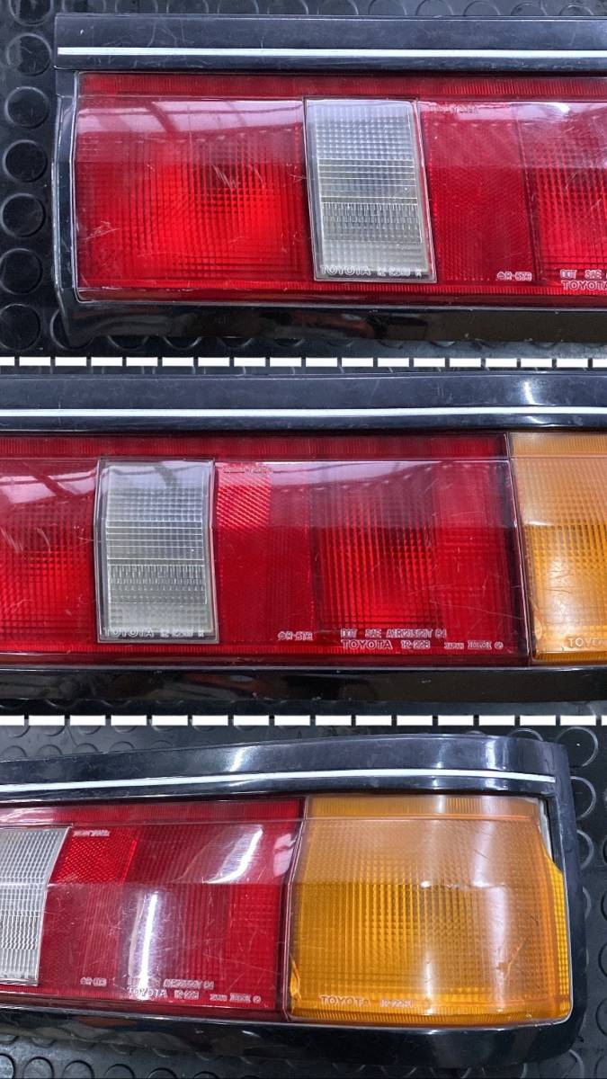 トヨタ AE86 レビン 純正 後期 3ドア テールレンズ 左右セット