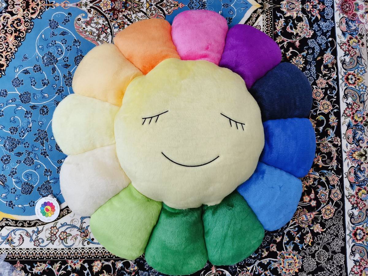 村上隆 カイカイキキ kaikaikiki Flower Cusion 100cm フラワー 