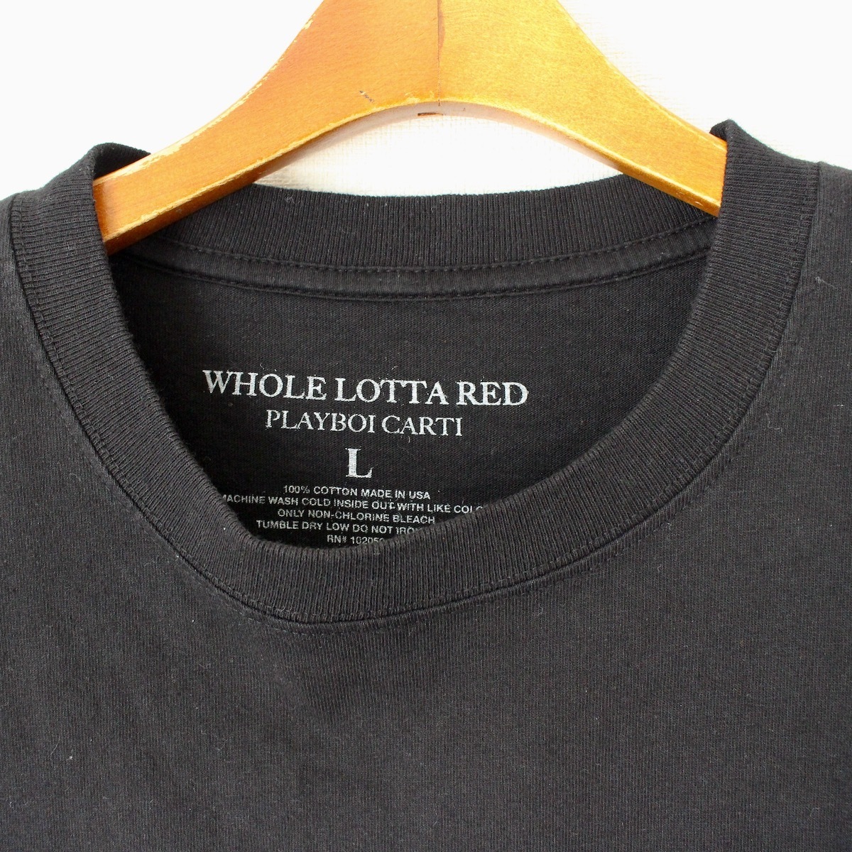 PLAYBOI CARTI プレイボーイカーティ Tシャツ WHOLE LOTTA RED