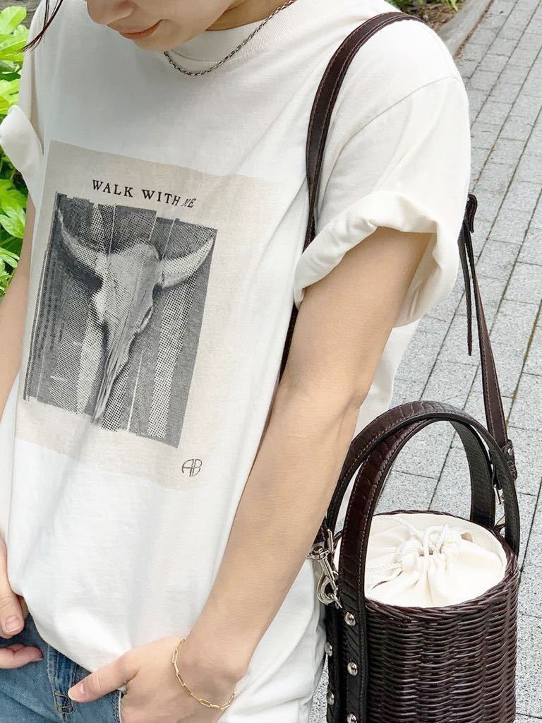 AP STUDIO☆ANINE BINGアニービン☆プリント Tシャツ(トップス)｜売買  