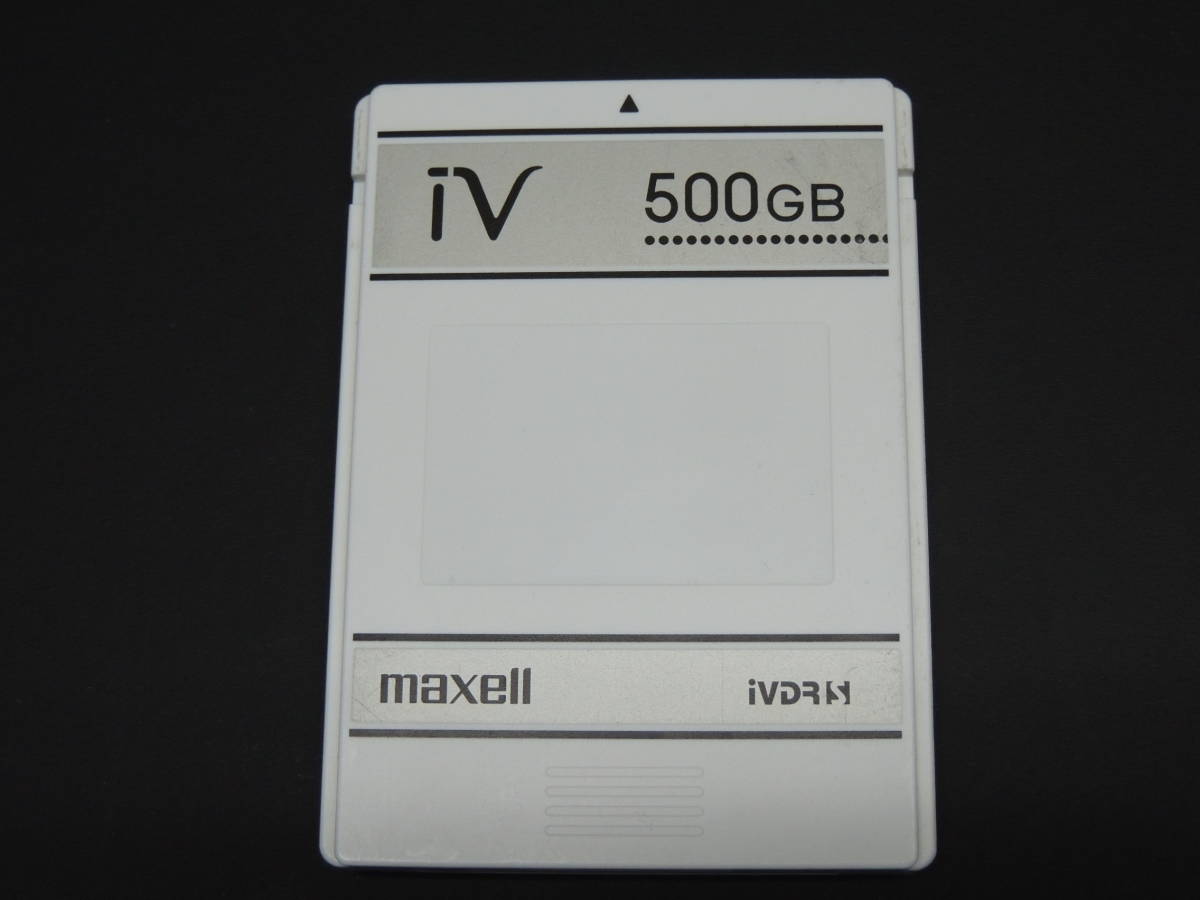 検品済】maxell iVDRS 500GB M-VDRS500G.C (使用1275時間) 訳あり品