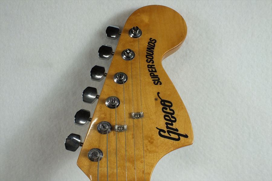 ☆Greco グレコ SUPER SOUNDS ギター ソフトケース付き 現状品 中古
