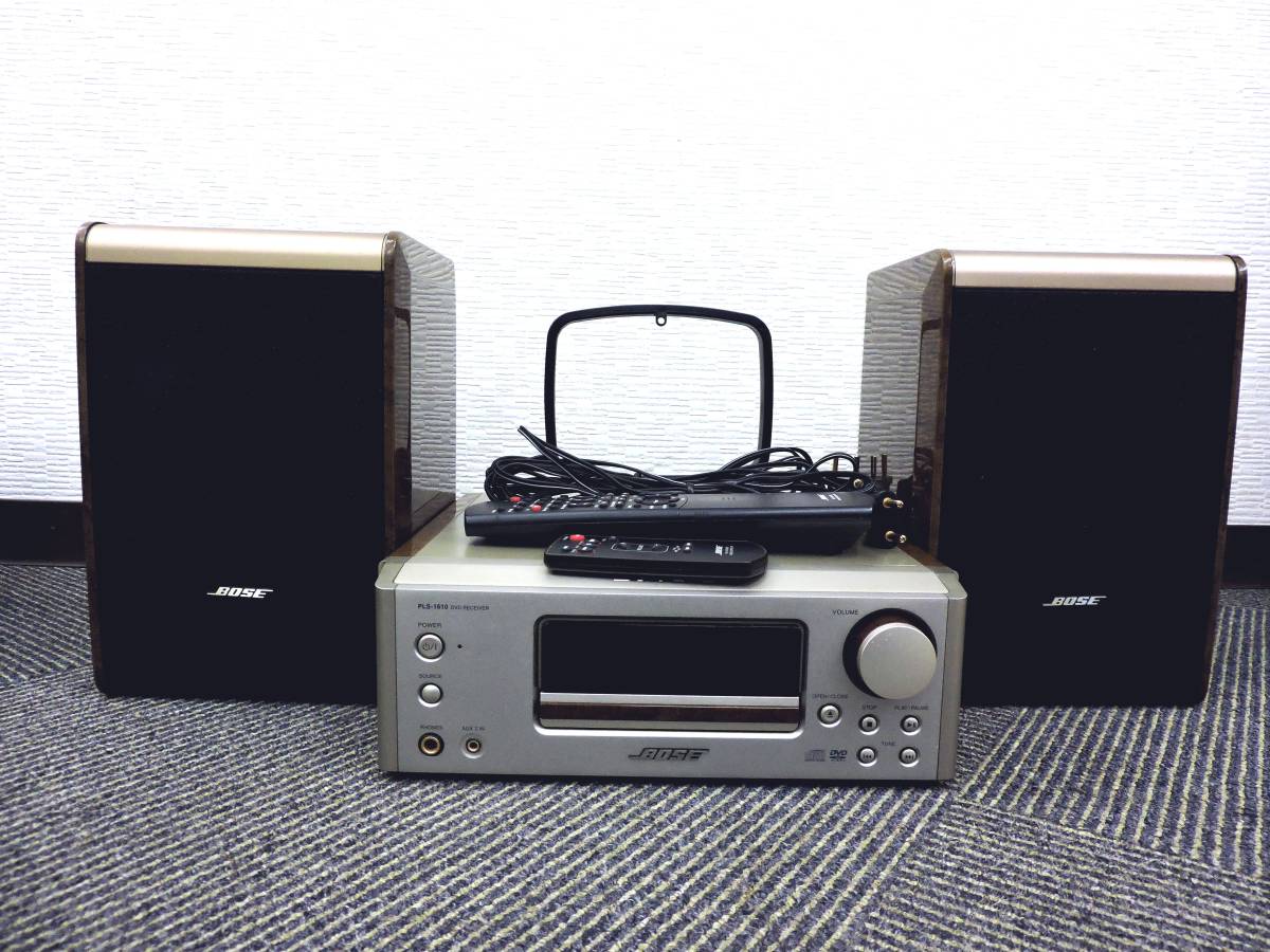 BOSE ボーズ CD／DVDレシーバー PLS-1610 ＆ 125 スピーカーペア