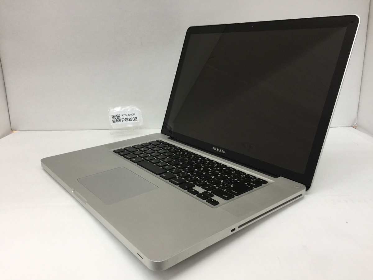 MacBook Pro 2011 late 15インチ（ジャンク） 2011年製の15インチ