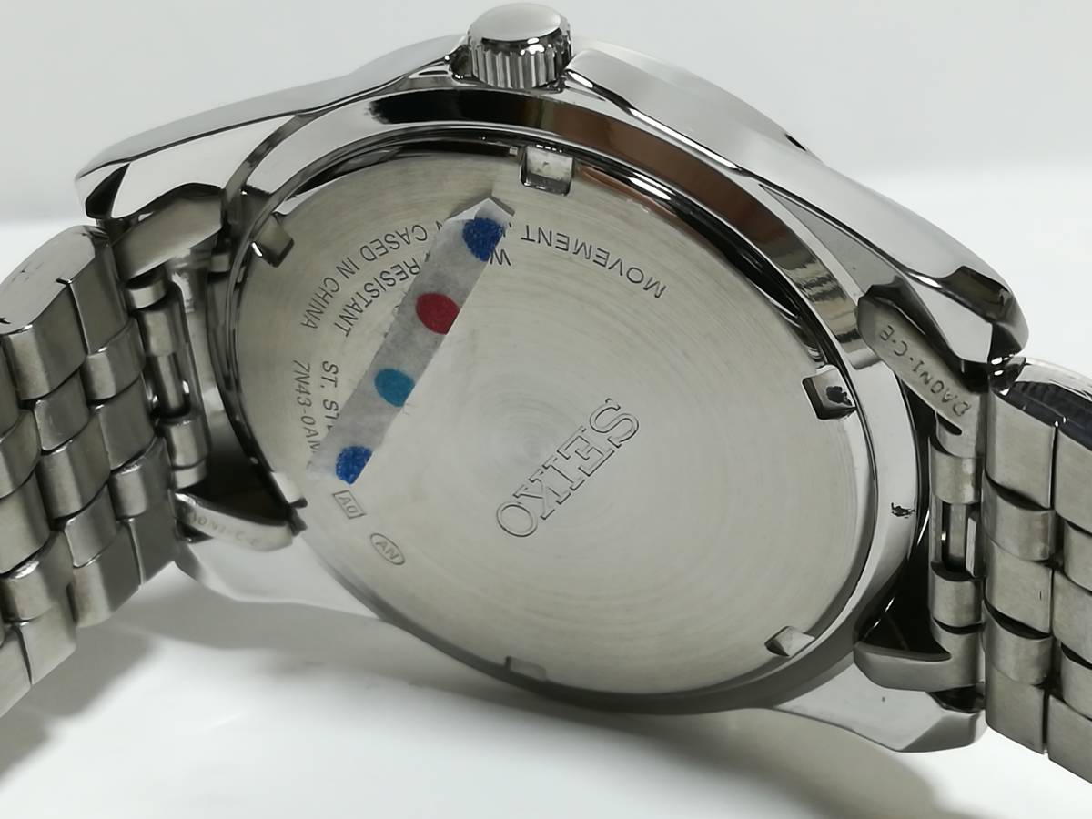 美品 /SEIKO/SPIRIT/SCXC007/7N43-0AM0/クォーツ/セイコー/スピリット 