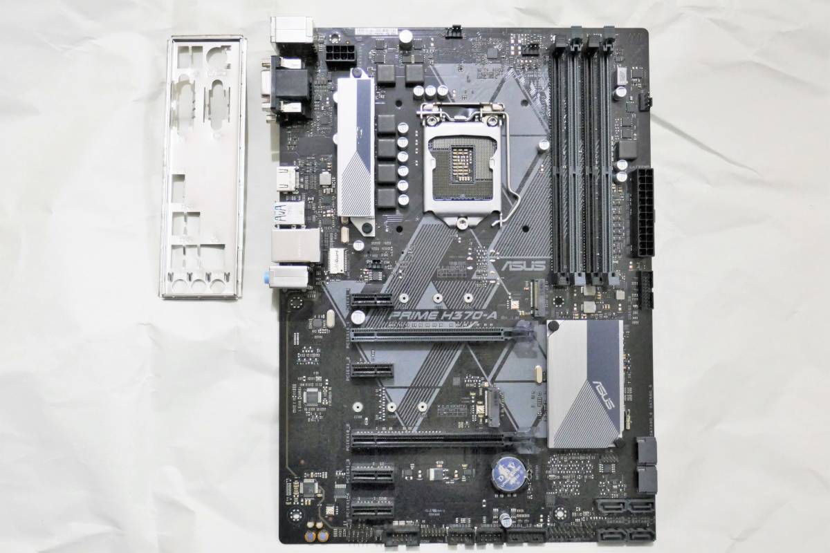 □ASUS PRIME H370-A □ LGA1151 8コア対応 動作確認済 ASUS PRIME H370-