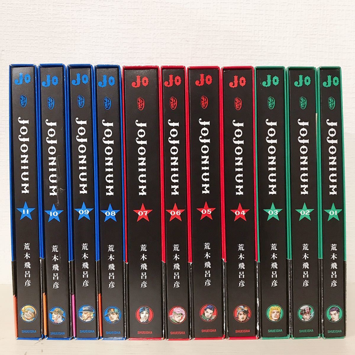 JOJONIUM 全巻セット jojonium 全巻 ジョジョニウム 1〜17巻 セット 全巻初版 全巻帯付き 美