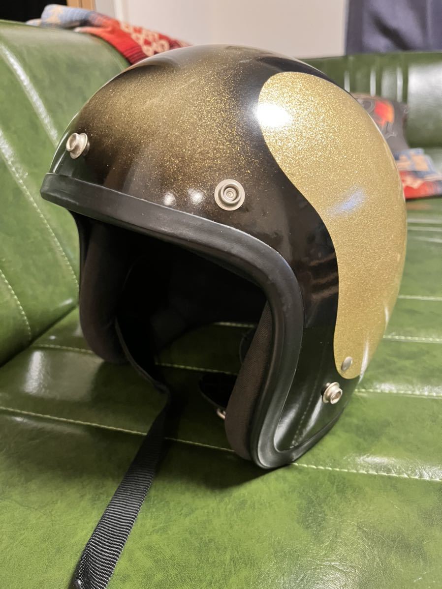 ショウエイ☆D-3 希少色☆ジェットヘルメット ビンテージ リペア済み品