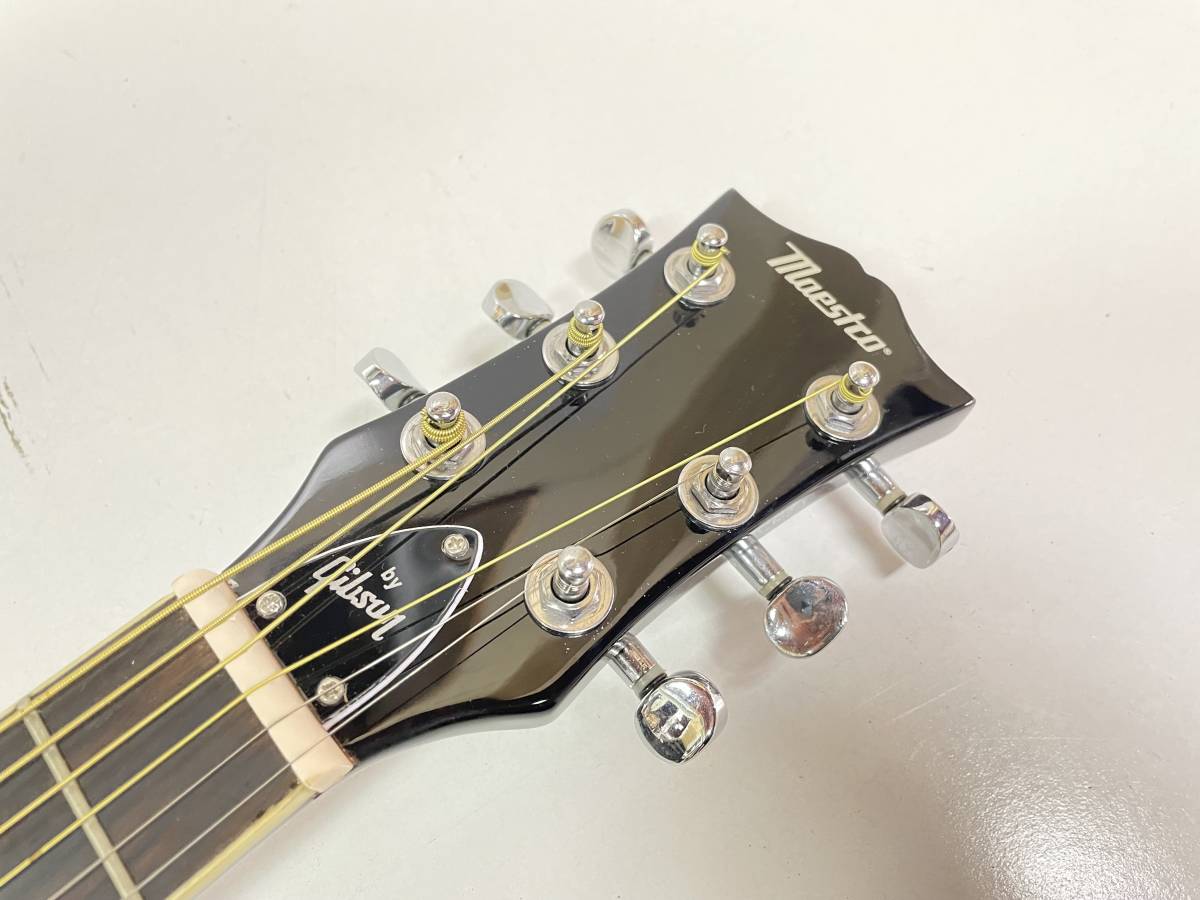 美品) Maestro by GIBSON MAM 130BBCH ミニアコースティックギター 
