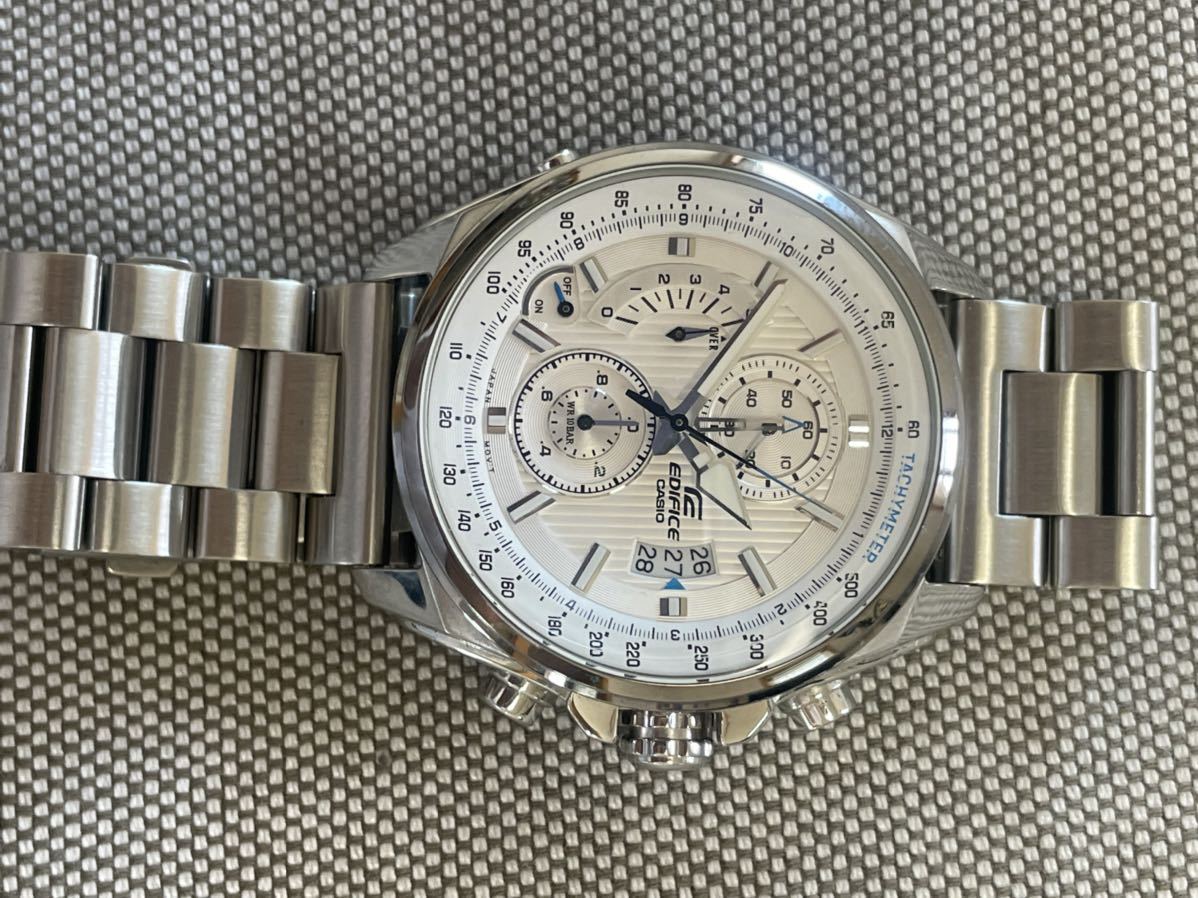 CASIO EDIFICE EFR-501DJ売り切り CASIO カシオ エディフィス QZ 中古