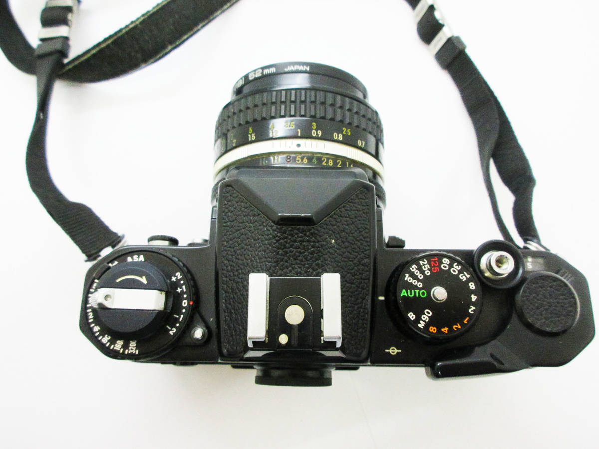 Nikon FE 一眼レフカメラ 50mmレンズ付き 望遠レンズ 2023 整備済 