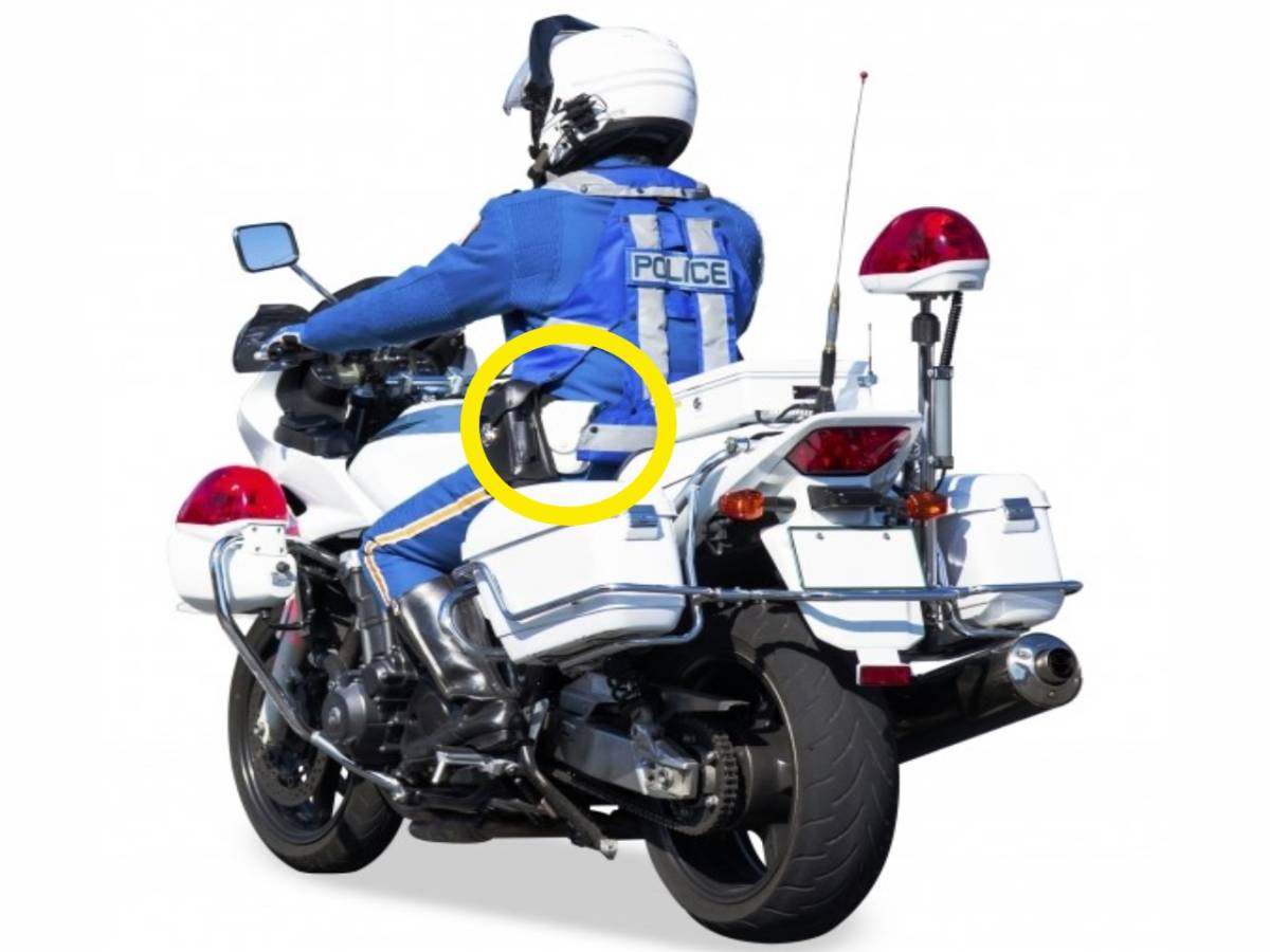PoliceGoods】☆装備品シリーズ【旧交通警察官風手錠ケース1個：帯革