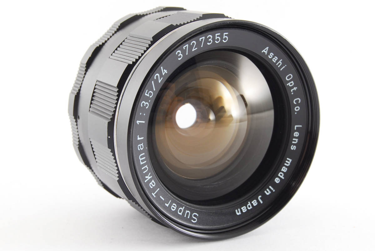 ☆極上美品☆ペンタックス PENTAX SUPER TAKUMAR 24mm f3.5 ☆完動☆#
