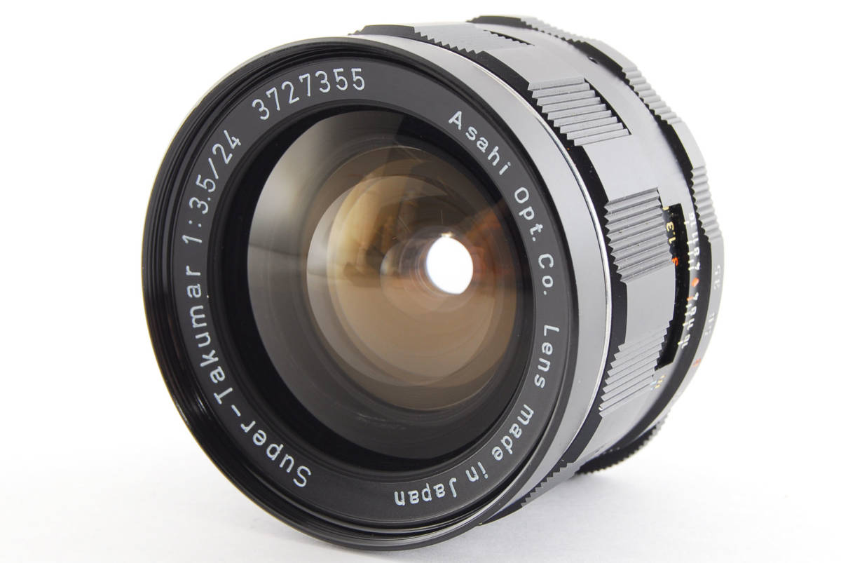 ☆極上美品☆ペンタックス PENTAX SUPER TAKUMAR 24mm f3.5 ☆完動☆#