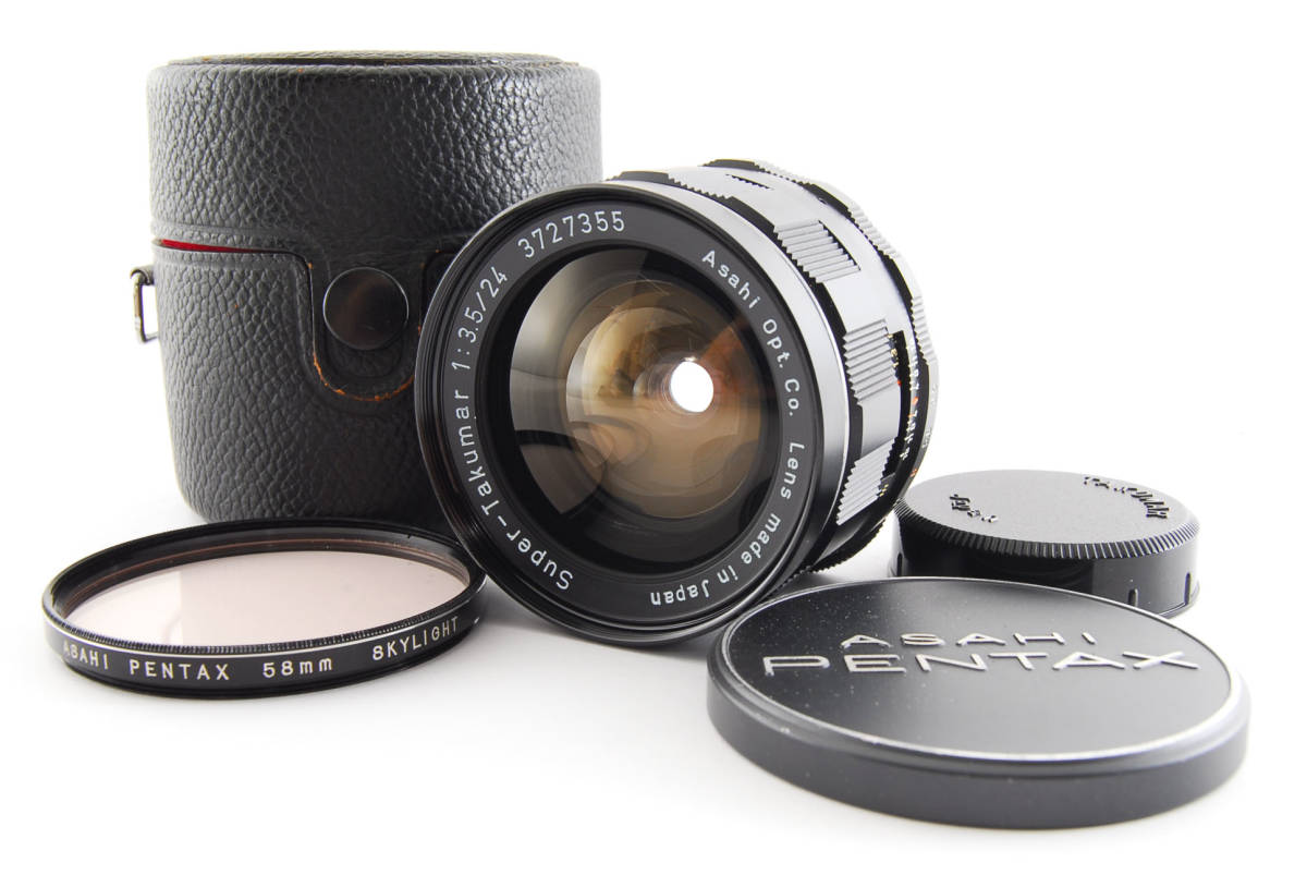 ★極美品★ペンタックス SUPER TAKUMAR 24mm f3.5#1514 ☆極上美品☆ペンタックス PENTAX SUPER TAKUMAR 24mm f3.5 ☆完動☆#