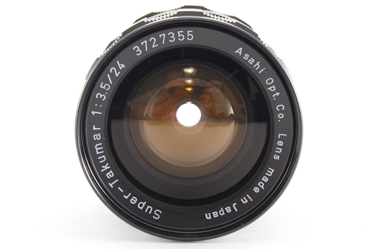 PENTAX ペンタックス ☆極上美品☆ SMC ☆極上美品☆ペンタックス ☆極上美品 ★極上美品★ペンタックス PENTAX SUPER TAKUMAR 24mm f3.5 ★完動★#12237