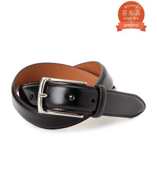 BEAMS ビームス BEAMS PLUS ビームス プラス コードバン ベルト ブラック系【中古】 BEAMS PLUS Cordovan Belt コードバン ベルト ビームス プラス