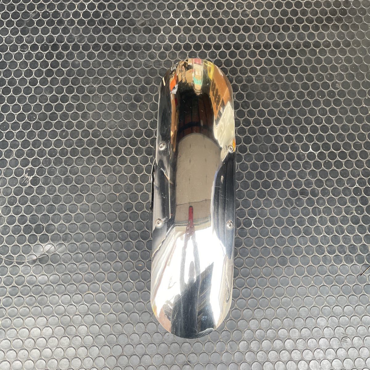 GB250クラブマン用ステンレス製フロントフェンダー