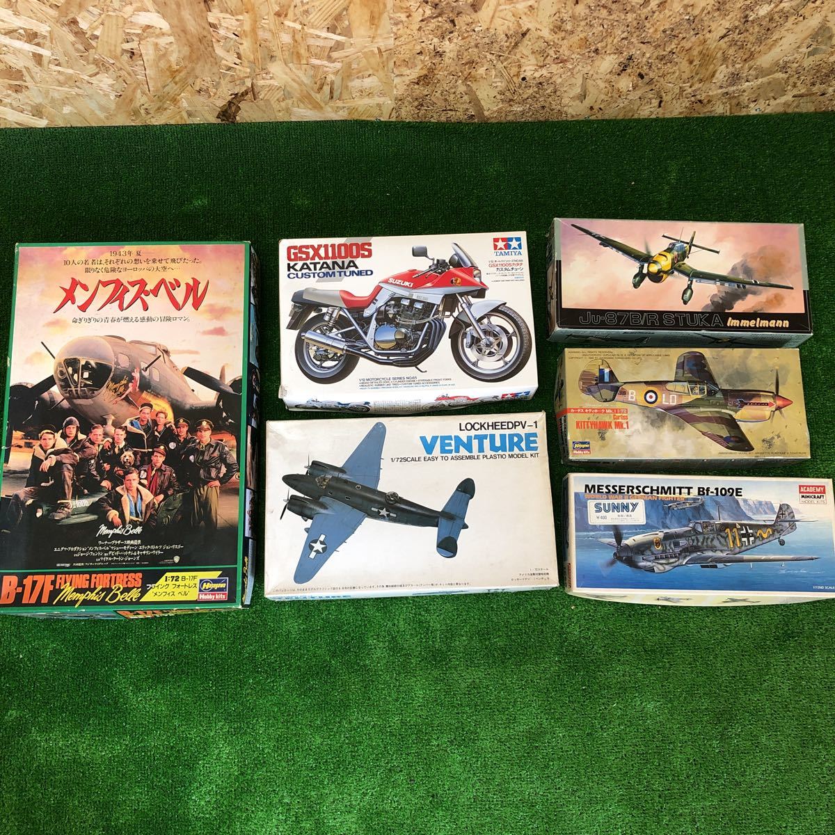 じ Ec プラモデル 6セット まとめて 戦闘機 オートバイ バイク Suzuki Tamiya Sunny Hasegawa その他 売買されたオークション情報 Yahooの商品情報をアーカイブ公開 オークファン Aucfan Com