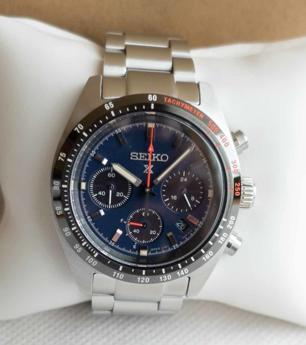 SEIKO PROSPEX SBDL087 スピードタイマ 美品 ○ SEIKO スピード 