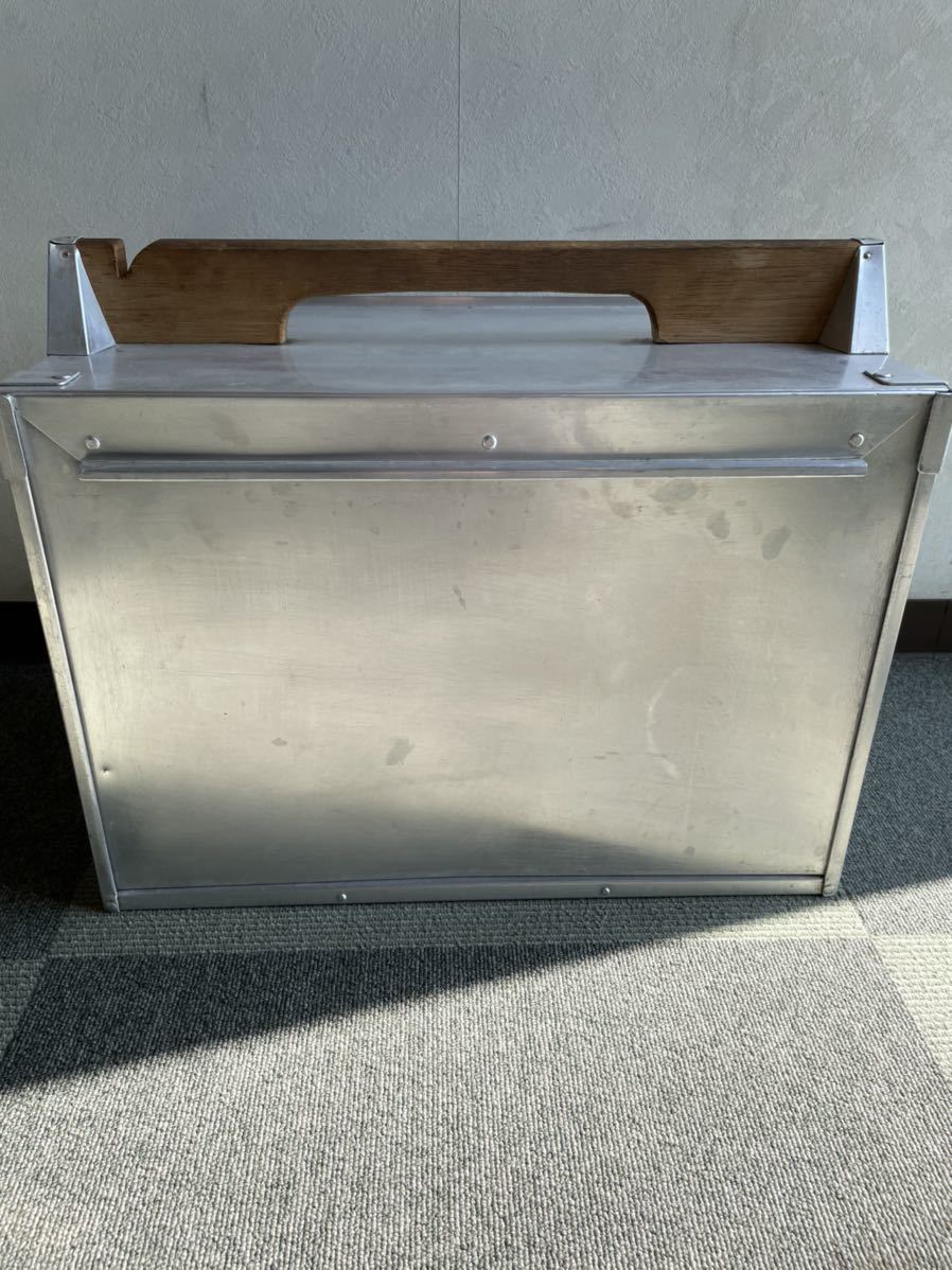 岡持ち 昭和レトロ アルミ製 おかもち 横型(その他)｜売買された