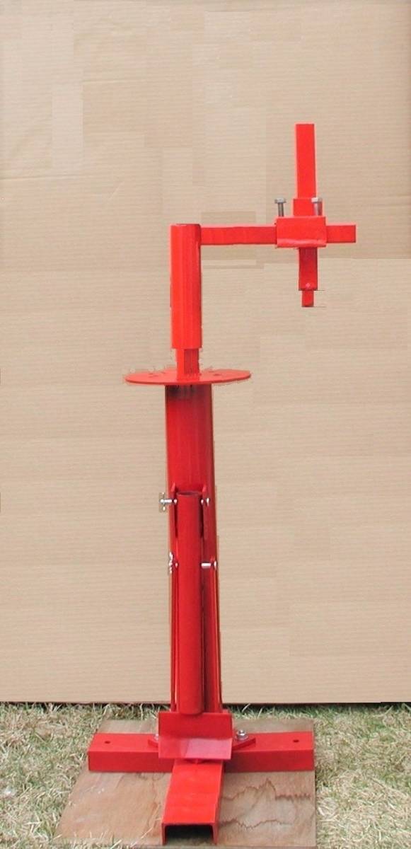 ♪ ～ 新TYPE。 手動タイヤチェンジャー用マウントヘッド取付金具1式