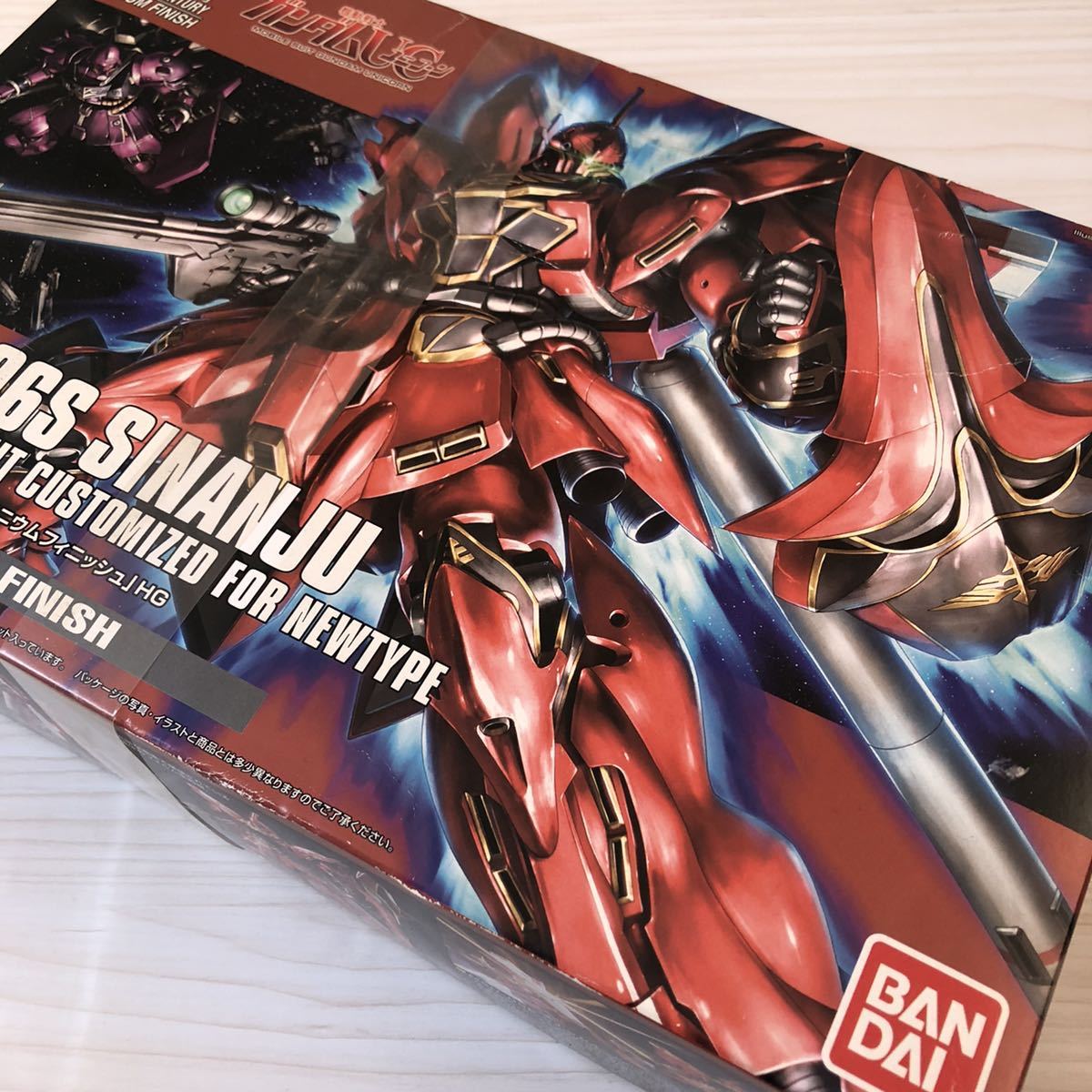 大人気，新品 ガンプラ HG 144 シナンジュ チタニウム フィニッシュ 機動戦士ガンダム レッドメタリック 未組立 HGUC バンダイ(機動戦士ガンダムUC（ユニコーン）)｜売買されたオークション情報、yahooの商品 機動戦士ガンダムUC（ユニコーン）
