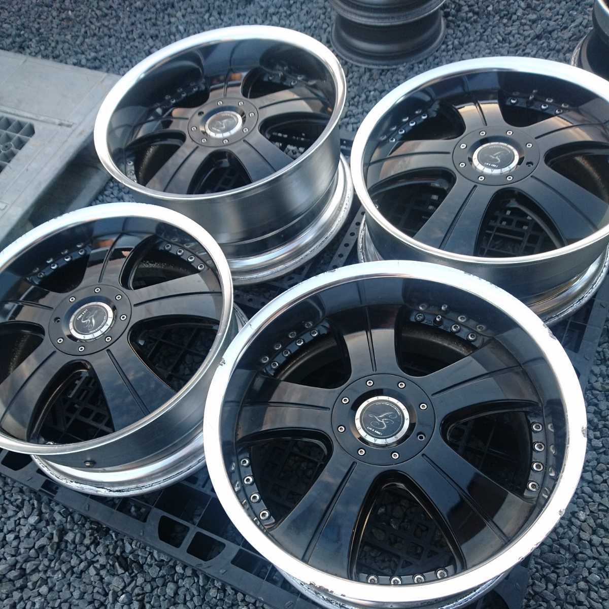 売り切り 深リム LOCK SMICE ロックスミスSTATUS 19×8J OFF＋39 2本19 