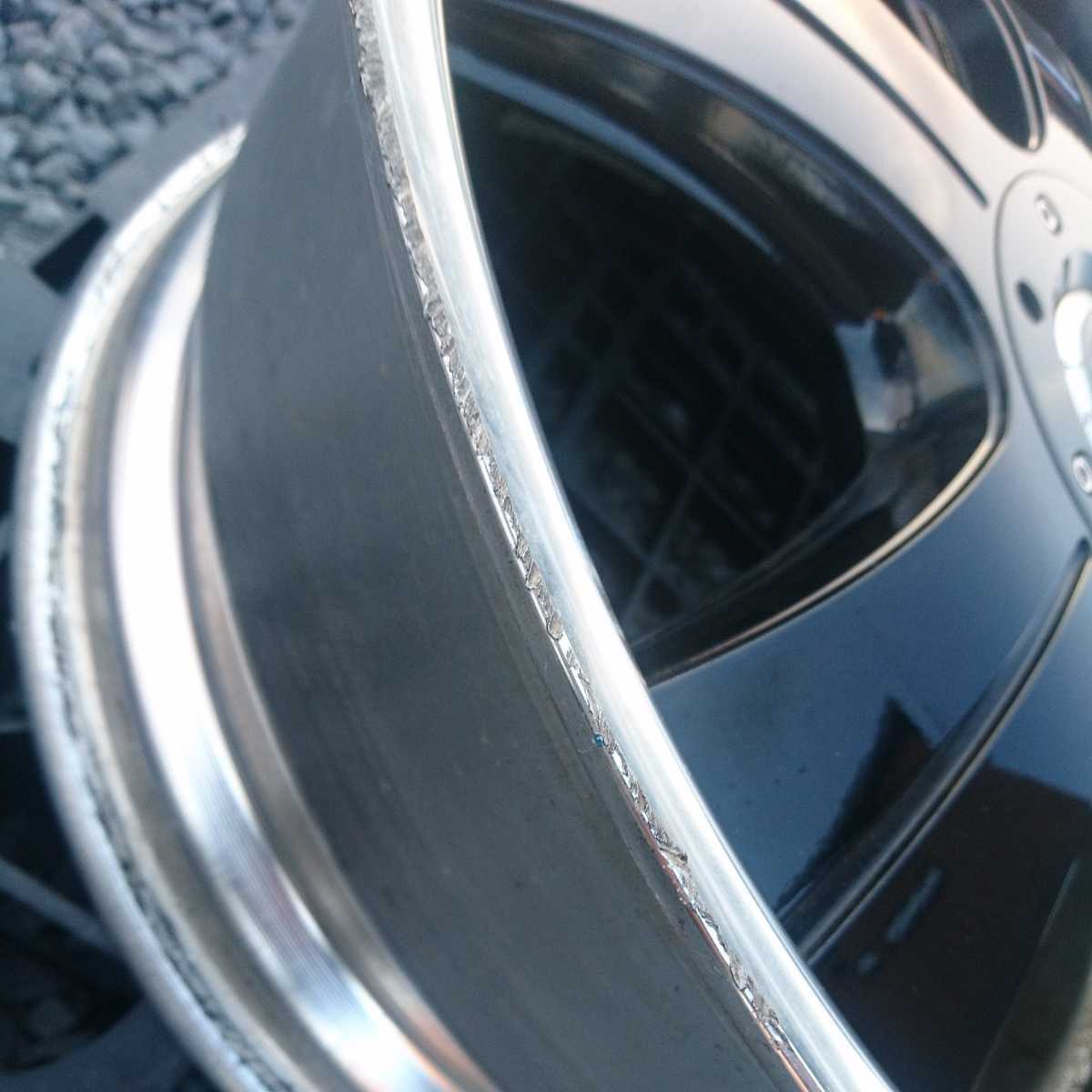 売り切り 深リム LOCK SMICE ロックスミスSTATUS 19×8J OFF＋39 2本19