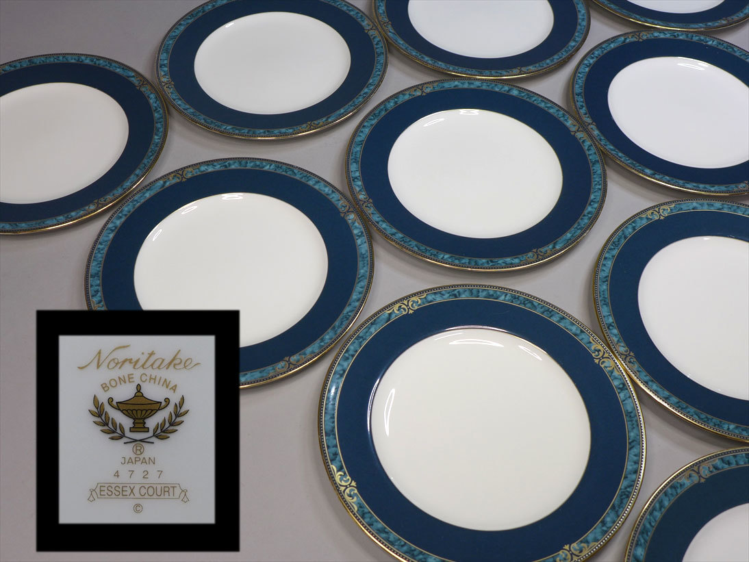 Noritake ノリタケ プレート皿 10枚 カフェ レストラン｜ノリタケ