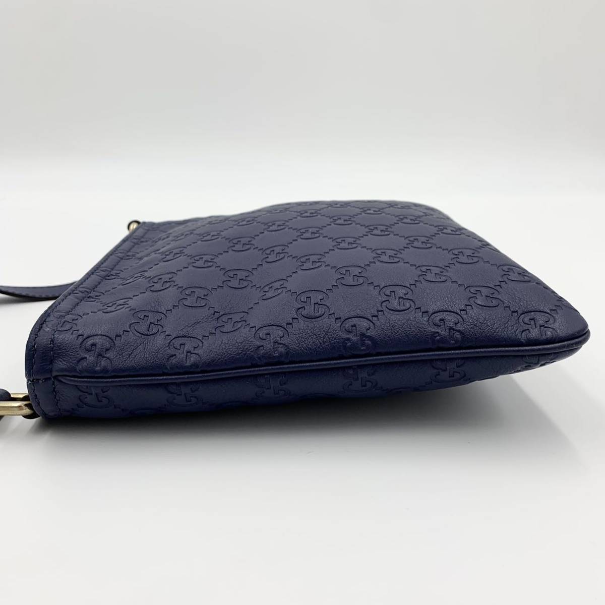 GUCCI グッチ グッチシマ ショルダーバッグ ネイビー レディース 