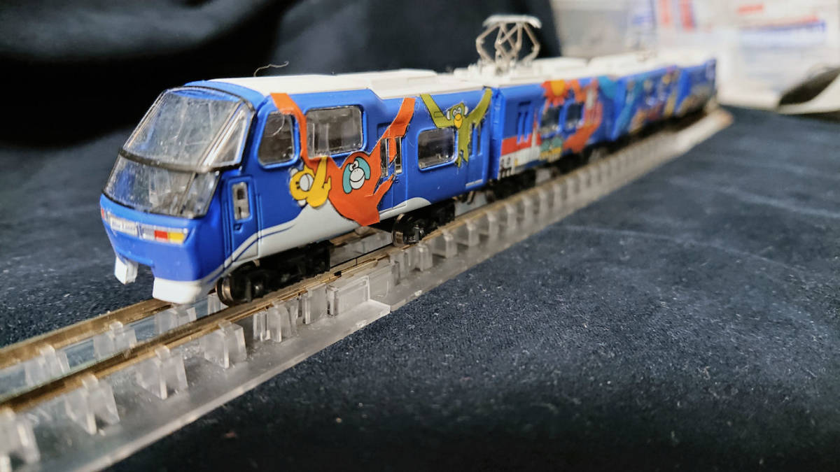 名鉄1000系 カーテン生地セット Nゲージ グリーンマックス 名鉄 1000系