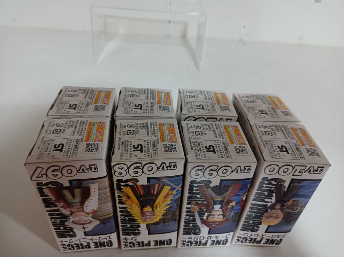 ワンピース One Piece ワールドコレクタブルフィギュア Vol 0 ワーコレ 8種セット シキ センゴク ガープ ハンコック ロジャー レイリー One Piece 売買されたオークション情報 Yahooの商品情報をアーカイブ公開 オークファン Aucfan Com