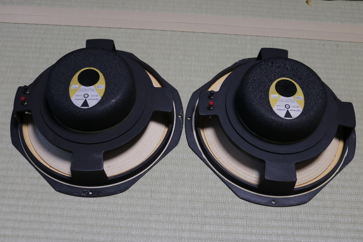 ☆★　【作動品・美品】　 JBL-LE14A 　８　アルニコ　ペア LE14A JBL ペア ◇ ウーファーユニット ペア□ビンテージ