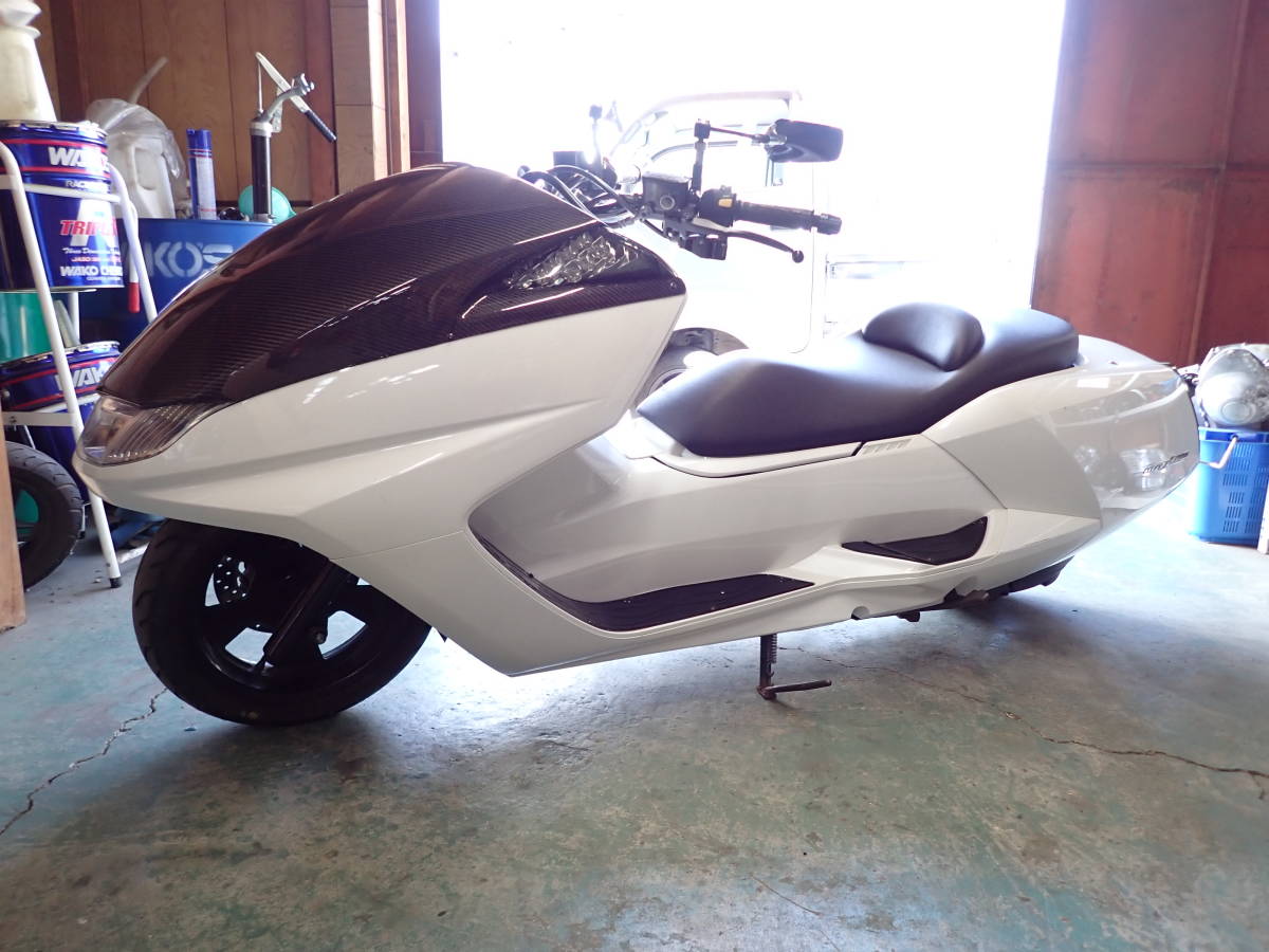 ヤマハ マグザム SG21J エアロカスタム車両 LEDヘッド カスタム 